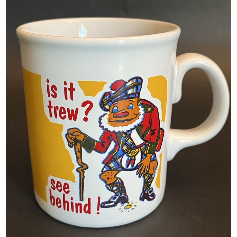 Funny Novelty Mug | Made in England | Scotsman | Irish Gold Nugget | Leprechaun